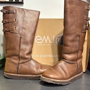 Emu Rich Brown Narooma Boots